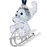 Swarovski Kris Bear on Sleigh Ornament