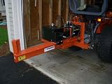 20-Ton Horizontal Tractor 3 PT Hitch Log Splitter