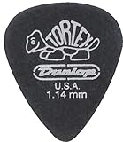 JIM DUNLOP Tortex Pitch BK STD 1.14