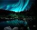 Northern Lights Photography, Northern Lights Wall Art, Aurora Borealis Art, Northern Lights Print, Blue Wall Art, Living Room Bedroom Large Wall Art