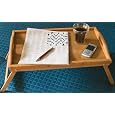BUY : Lipper International Bamboo Bed Tray with Folding Legs, Brown