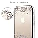 iPhone 6 Case, SASA Premium Clear Case [Slim Exact Fit] [Anti-Scratch] [Shock Absorbing] with Electroplate Frame Flexible Soft TPU Bumper Silicone Protective Case for iPhone 6/6s 4.7 Inch - Plating 1