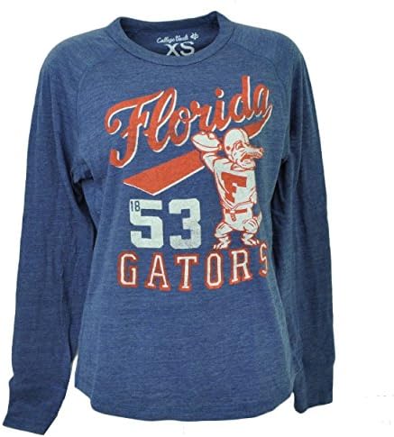 NCAA Florida Gators Long Sleeve Tshirt Loose Fit Womens Ladies Pullover Large