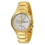 Pulsar Men's PF3686 Alarm Chronograph Gold-Tone Stainless Steel Watch