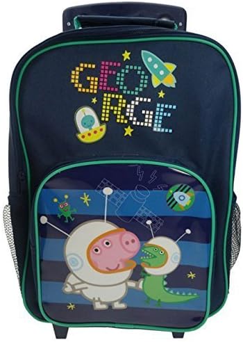 George the Pig Wheeled Bag by Character UK