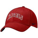 Nike Los Angeles Angels of Anaheim Red Classic Logo Adjustable Hat