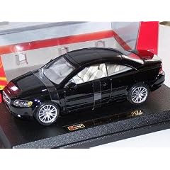 VOLVO C70 C 70 COUPE SCHWARZ BLACK 2007 GESCHLOSSEN 1/24 BBURAGO BURAGO MODELLAUTO MODELL AUTO