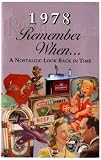 1978 Year in Review Remember When Memory Booklet