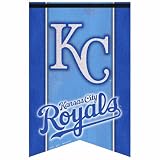 MLB Kansas City Royals Premium Felt Banner 17-by-26 Inch