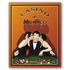 Casino de Monaco von Poto Leifi Kunstdruck