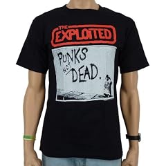 The Exploited - Punks not Dead Band T-Shirt, schwarz