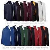 Holloway Unisex Attack Fleece Jackets FOREST/WHITE A2XL