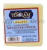 Haolam Reduced Fat Sliced Natural Muenster Cheese 6 oz