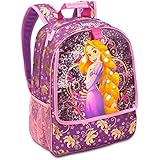 Disney 2015 Rapunzel Light-up Backpack and Matching Lunch Tote Set - New
