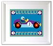Vroom Framed Print by Olive Kids (CAR #3)