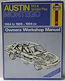 Montego owners workshop manual