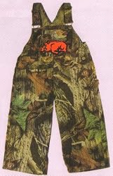 Collegiate Camo Overalls