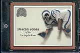 2000 Fleer Greats of the Game Football Card # 68 Deacon Jones Los Angeles Rams Mint Condition - Shipped In Protective ScrewDown Case!