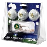 Baylor Bears NCAA 3 Ball Gift Pack w/ Cap Tool