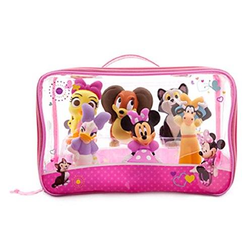 Disney - minnie mouse and friends bath toy set for baby - new
