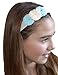 Girls Julia Chiffon Vintage Flower Arch Headband