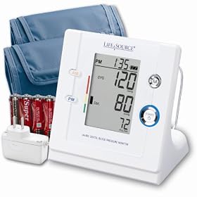 Lifesource UA-853ACP Premium Stand-Up Blood Pressure Monitor