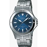 Casio Mens Classic Silver Watch 50 Mtr. Water Resistant (WI3355) by Casio