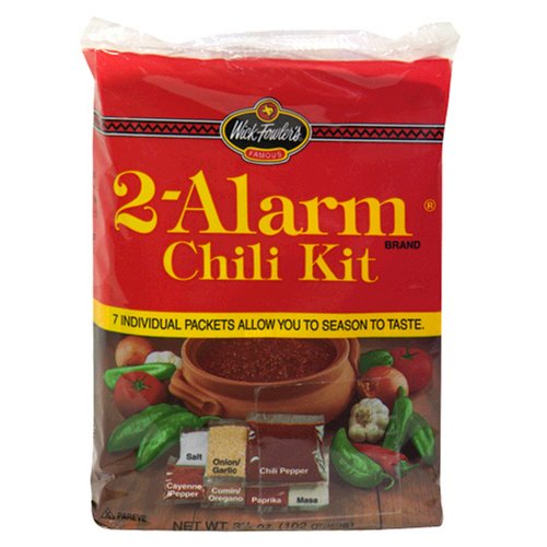 Wick Fowler's 2-Alarm Chili Mix, 3.58-Ounce Packages (Pack of 12)
