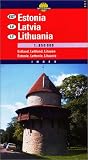 Lithuania Estonia Latvia (Cartographia European Road Map)