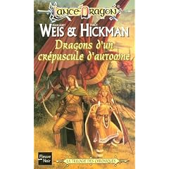 Lancedragon n�1 - La trilogie des chroniques : Dragons d'un cr�puscule d'automne