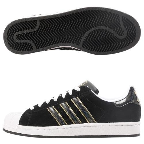 adidas Superstar 2 Black Womens Retro Shoe - 014353 from adidas