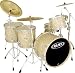 Mapex Pro M 5-Piece Rock Drum Set, Transparent Midnight Black*