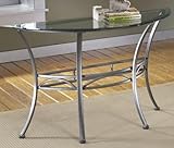 Abbington Console Table, GLASS TOP, DARK PEWTER
