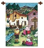 Review Novica  / 'Family from Junin,' tapestry