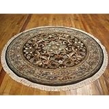 Ivory Persian Kashan Rug