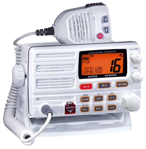 Standard Horizon STD-GX3000SW Matrix Fixed-Mount VHF Radio (White)