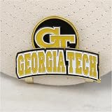 Georgia Tech Yellow Jackets Hat Clip w/Magnetic Ball Marker