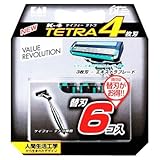 貝印 K-4テトラ替刃 6コ入