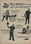 "Hello Maestro! What's Your Latest RCA Victor Record?" "The Jones Laughing Record," Reports SPIKE JONES. "Irving Berlin Melodies," Replies WAYNE KING. "Jalousie," Says HERBIE FIELDS. "Heaven Knows When," Says FREDDY MARTIN. ..... 1946 RCA Victor Records Ad, A3842.