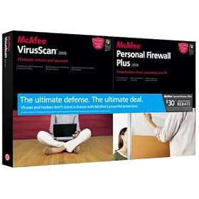 McAfee VirusScan / Firewall Plus 2006 Bundle