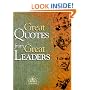 Great Quotes from Great Leaders (Great Quotes Series)
