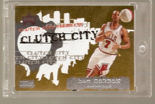 2006 07 Topps Clutch City Prospects Ben Gordon Chicago Bulls Basketball Card # 12 - Mint Condition - Shipped in Protective Acrylic Display Case