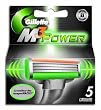 Gillette - 80201240 - Mach3 Power - Pack de 5 Lames