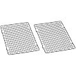 Baker's Secret 10-by-16-Inch Nonstick Cooling Rack, Set of 2