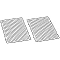 Baker's Secret 10-by-16-Inch Nonstick Cooling Rack, Set of 2