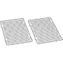 Baker's Secret 1061483 10-by-16-Inch Nonstick Cooling Rack, Set of 2