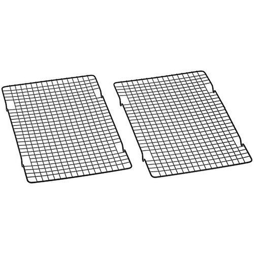 Baker's Secret 10-by-16-Inch Nonstick Cooling Rack, Set of 2