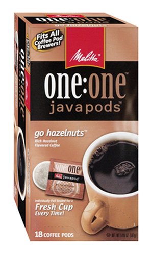 Melitta One:One Universal Fit Java Pods, Go Hazelnuts, Hazelnut Flavored Coffee, 18-Count... by Melitta