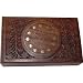 Handcrafted Wooden Jewellery Box for Girls Hand Carved with Brass Inlay Work (wc465fba) image 4