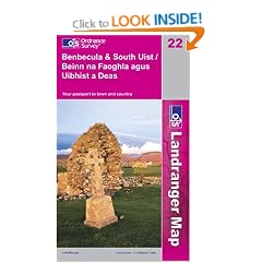 Benbecula and South Uist (Landranger Maps) (OS Landranger Map)